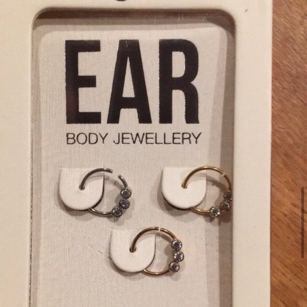 Lovisa Surgical Steel Earrings 3 Cuffs